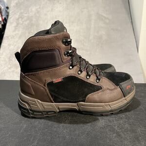 Herman Survivors Safety Boots Shoes Mens 11 Brown Electrical Hazard EH ASTM